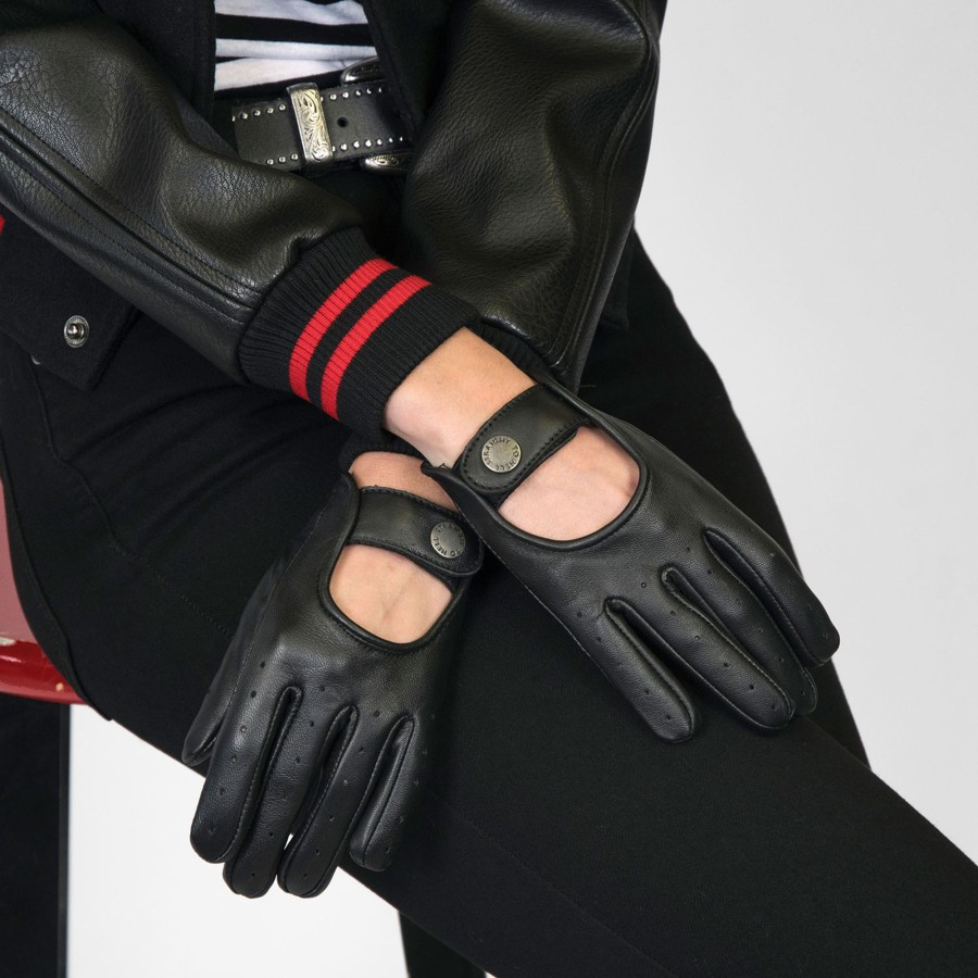 Women Straight To Hell Apparel Gloves | Dillon - Unlined Leather Gloves (Size Xs, S, M, L, Xl)