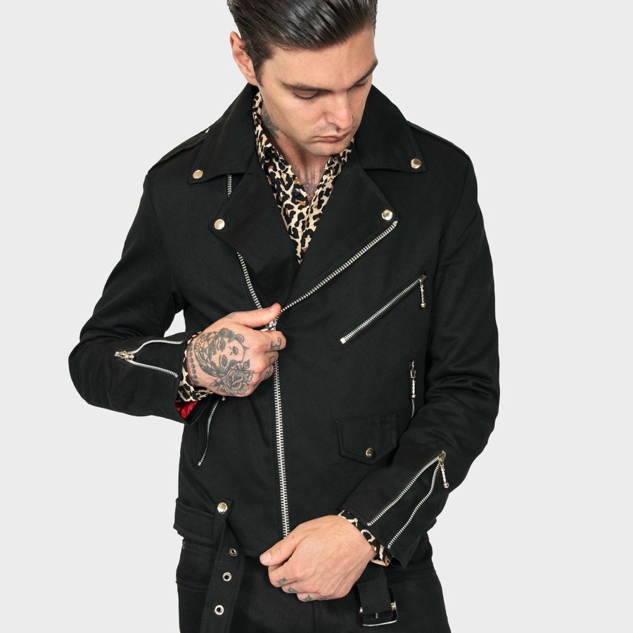 Men Straight To Hell Apparel Coats & Jackets | Commando - Twill Jacket