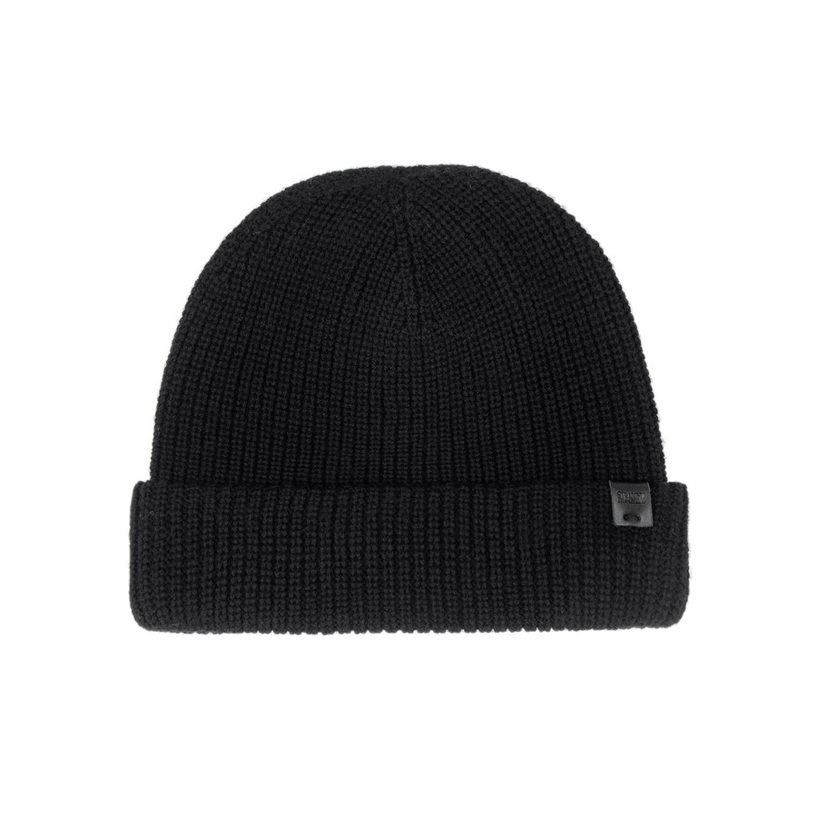 Women Straight To Hell Apparel Hats & Beanies | Bronson - Black Wool Beanie