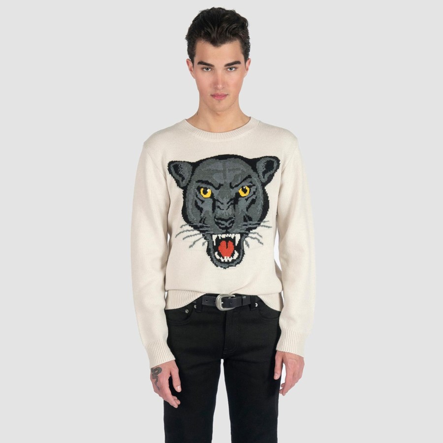 Men Straight To Hell Apparel Sweaters | Sweet Revenge - Panther Sweater