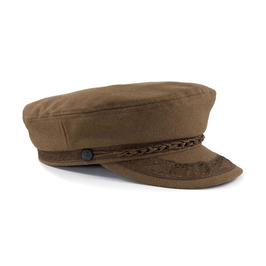 Women Straight To Hell Apparel Hats & Beanies | Papillon - Caramel Brown (Size S, M, L)