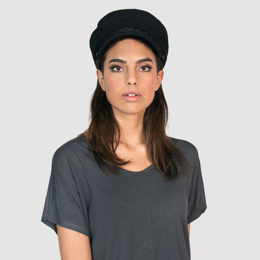 Women Straight To Hell Apparel Hats & Beanies | Papillon - Black (Size S, M, L)