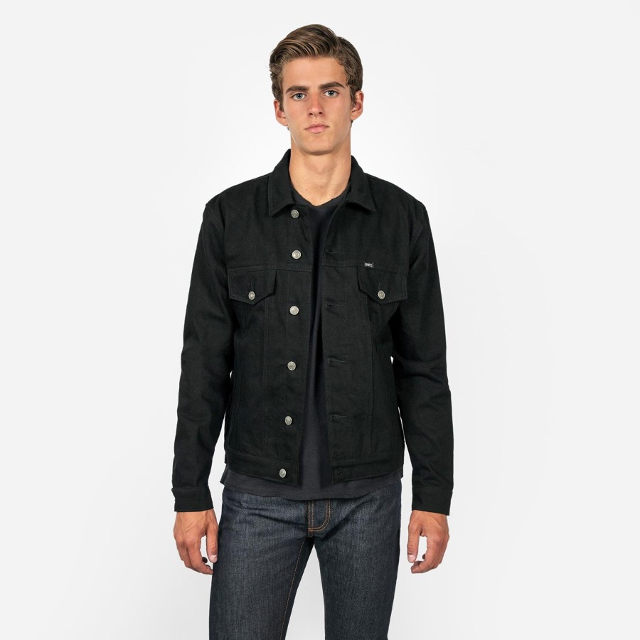 Men Straight To Hell Apparel Coats & Jackets | Outsider - New Dawn - Twill Denim Jacket