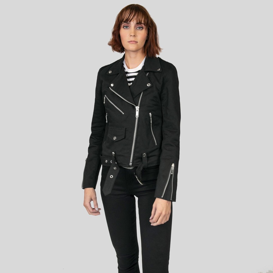 Women Straight To Hell Apparel Coats & Jackets | Commando - Twill Jacket