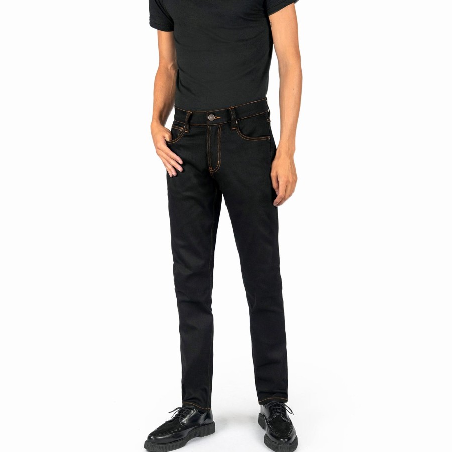 Men Straight To Hell Apparel Denim Jeans | Narrow Eddie - Witching Hour - Slim Fit Denim Jeans (Size 30, 32)