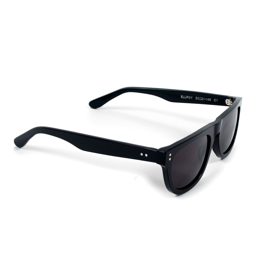 Women Straight To Hell Apparel Sunglasses | Ellroy - Black Sunglasses