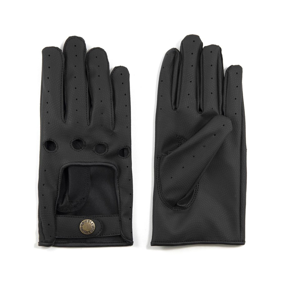 Men Straight To Hell Apparel Gloves | Vegan Bullitt - Faux Leather Gloves