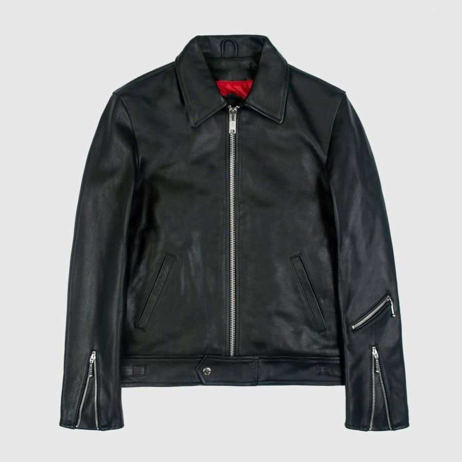 Men Straight To Hell Apparel Leather Jackets | Thunder - Leather Jacket