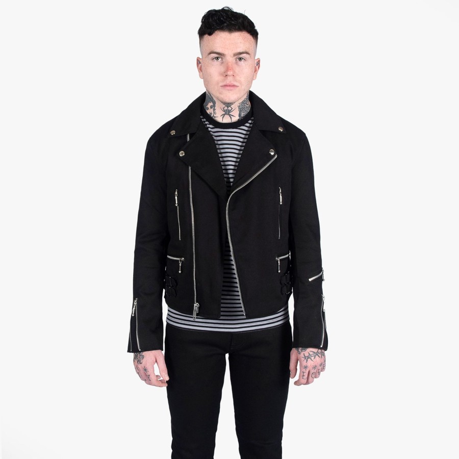 Men Straight To Hell Apparel Coats & Jackets | Defector - Twill Jacket