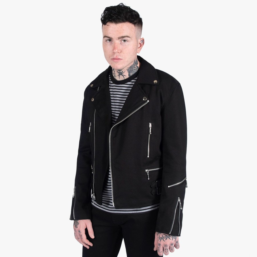 Men Straight To Hell Apparel Coats & Jackets | Defector - Twill Jacket